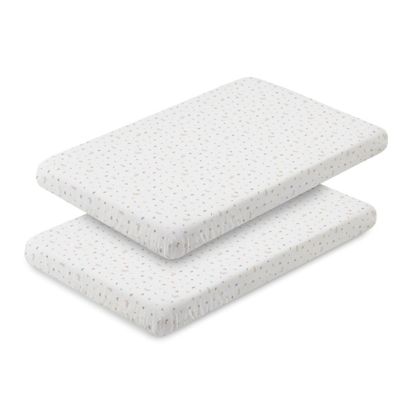 2 LENZUOLO REGOLABILE - CULLA 50x82x10 CM RABBIT BEIGE