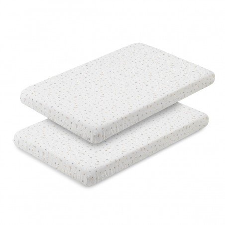 2 LENZUOLO REGOLABILE - CULLA 50x82x10 CM RABBIT BEIGE