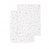 2 LENZUOLO REGOLABILE-CESTONE 35x80x7 CM PLUMETI ROSA