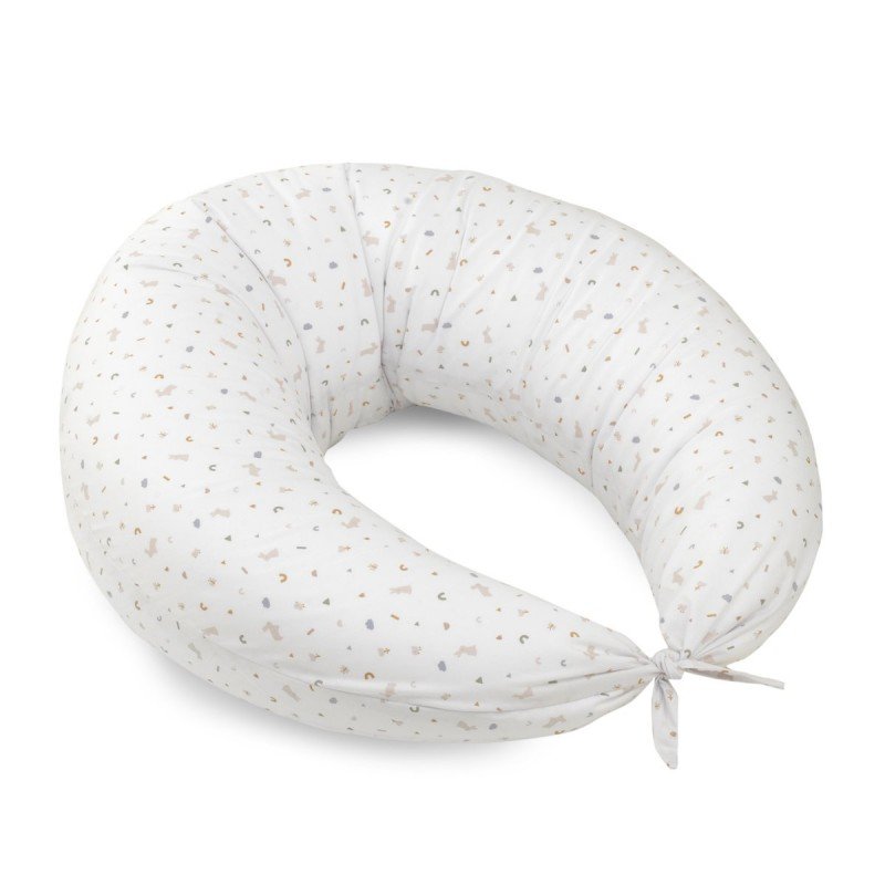 COUSSIN D ALLAITEMENTE LUNE 80x185x16 CM RABBIT BEIGE