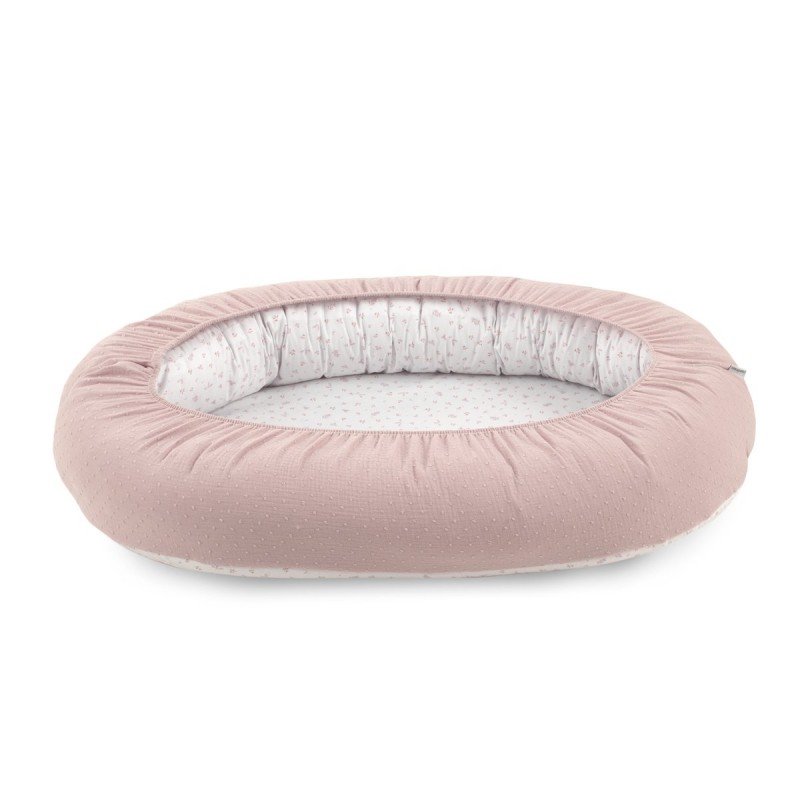 CULLA NIDO - BED IN BED PLUMETI 55x90x15 CM ROSA