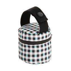 PACIFIER HOLDER NEW VICHY BLUE 8.5x8.5x11 CM