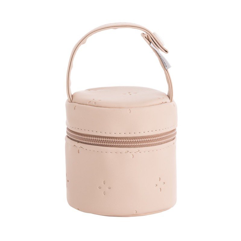 PORTA SUCCHIETTO TWIN BEIGE 8.5x8.5x11 CM