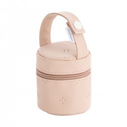 PORTA SUCCHIETTO TWIN BEIGE 8.5x8.5x11 CM