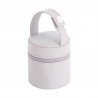PORTA SUCCHIETTO TWIN GRAU 8.5x8.5x11 CM