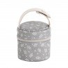 PACIFIER HOLDER FRESH GREY 8.5x8.5x11 CM