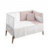 JGO 2 PCS.COLCHA I-V. CUNA 60 PLUMETI ROSA 60x120x3 CM