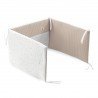 JEU 2 PCS.HOUSSE DE COUETTE 70 RABBIT BEIGE 110x170x3 CM
