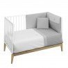 JEU 2 PCS.HOUSSE DE COUETTE 70 FRESCO GRIS 110x170x3 CM