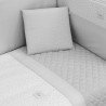 JEU 2 PCS.HOUSSE DE COUETTE 70 FRESCO GRIS 110x170x3 CM