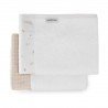 JUEGO 2 TOALLAS RABBIT BEIGE 25x35x1 CM