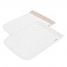 COFFRET 2 SERVIETTE DE BAIN RABBIT BEIGE 25x35x1 CM