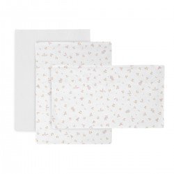 SET 3 PCS. COT FLAT SHEET...