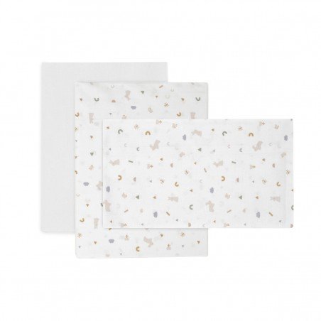 COMPLETO CESTONE 3 PZ 80x120x1 CM RABBIT BEIGE