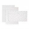 COMPLETO CESTONE 3 PZ 80x120x1 CM PLUMETI ROSA