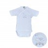 BODY SHORT SLEEVE CROSSED I. NUBE 23 BLUE