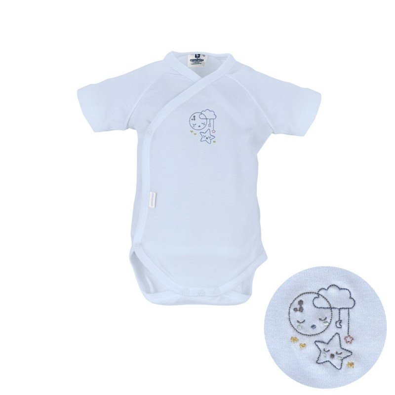BODY M.COURTE CROISE I. LUNA 23 BLEU