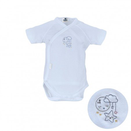 BODY M.COURTE CROISE I. LUNA 23 BLEU
