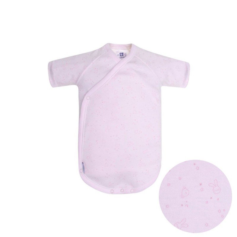 BODY SHORT SLEEVE CROSSED I. 410,1 PINK
