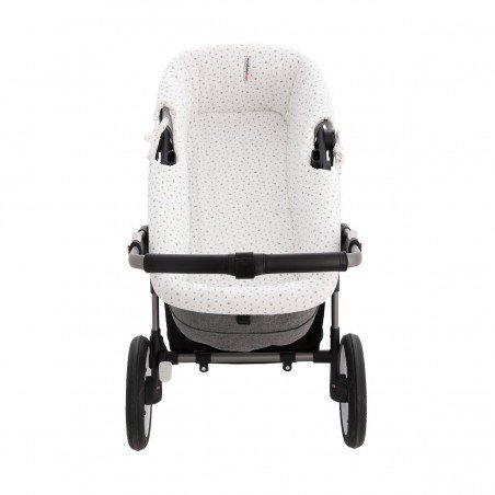 FODERA PER NAVICELLA BUGA UNIV ETNIC GRAU 35x80x26 CM