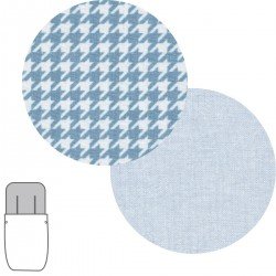 CHANCELIÈRE POUSSETTE TOKYO WINDSORD SUMMER AZULON 43x92x5 CM