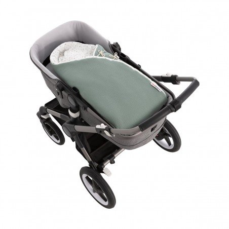 SACCO NANNA PER PASSEG.REVERS. ETNIC VERDE 40x80x5 CM