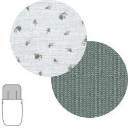 FOOTMUFF STROLLER TOKYO ETNIC GREEN 43x92x5 CM