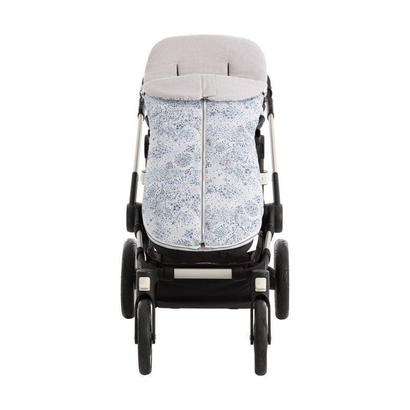 UNIVERSAL FOOTMUFF STROLLER STAR LIBERTY BLUE 45x98x3 CM