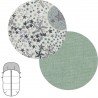 SACCO P.PASSEGGINO UNIVERSALE STAR LIBERTY VERDE 45x98x3 CM