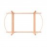 WOODEN STAND - CUCO LISO E 46.5x86x48.5 CM NATURAL