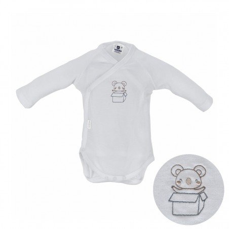 BODY CROSSED LONG SLEEVE I. KOALA 23 GREY