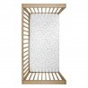 2 DRAP HOUSSE - LIT 60 60x120x17 CM MERLO ECRU