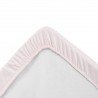 2 LENZUOLO REGOLABILE-CULLA 60  SOFT ROSA