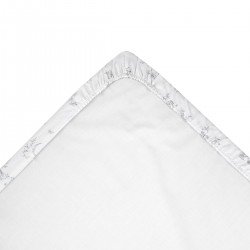 2 DRAP HOUSSE - PETIT LIT 50x82x10 CM MERLO ECRU