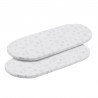 BAJERA MOISES/CARRO PACK 2 UD. 35x80x7 CM MERLO CRUDO