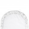 2 DRAP HOUSSE-COUFFIN/POUSSETT 35x80x7 CM MERLO ECRU