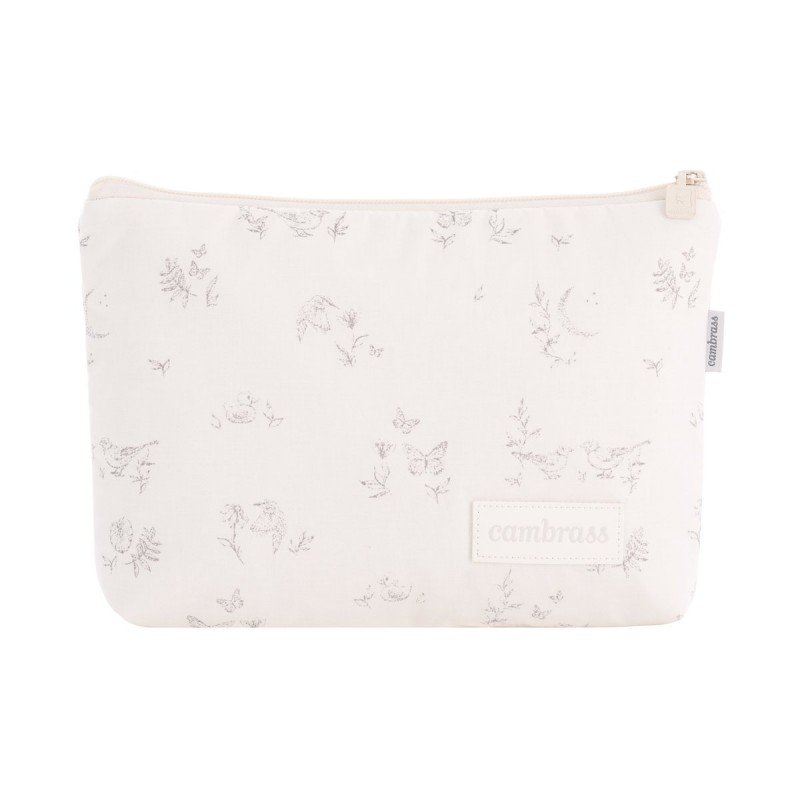 TOILET BAG MERLO BIRDS 6x28x20 CM