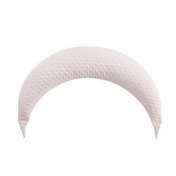 NURSING PILLOW MOON 80x185x16 CM SOFT PINK