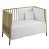 JGO 2 PCS.COLCHA I-V. CUNA 60 MERLO CRUDO 60x120x3 CM