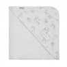 SERVIETTE DE BAIN A CAPUCHE 100x100x1 CM MERLO ECRU