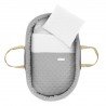 MOISES DE PALMA ACOLCHADO UNE SOFT GRIS 39x80x25 CM