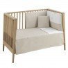 JGO 2 PCS.COLCHA I-V. CUNA 60 LINO ROSA 60x120x3 CM
