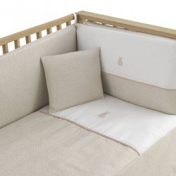 JOGGO 2 PCS.PIUMONE 60 LINO ROSA 60x120x3 CM