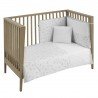JGO 2 PCS.F.NORDICA CUNA 60 MERLO CRUDO 100x140x3 CM