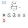 PARACOLPI 360  LISO E CIELO EMPOLVADO