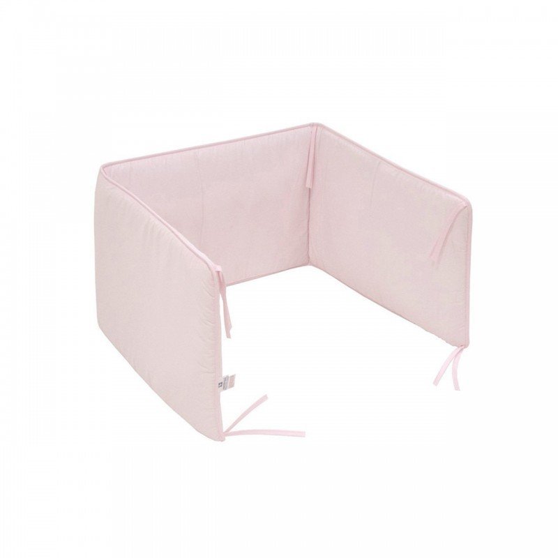 COT BUMPER 60 180x40x3 CM LISO E ROSA EMPOLVADO