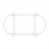 WOODEN STAND - CUCO LISO E 46.5x86x48.5 CM WHITE