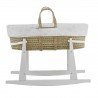 MOISES PALMA ACOLCH+PATA M.BCO MERLO CRUDO/BCO 39x80x61 CM