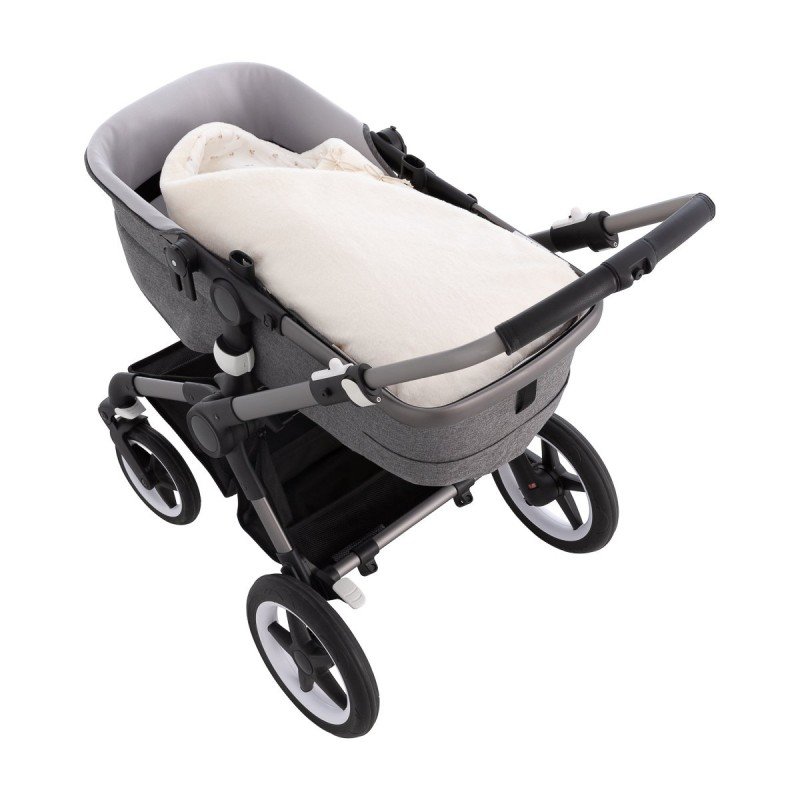 NID D.ANGE POUR BEBE REVERS. TWIN BEIGE 40x80x5 CM