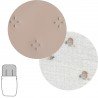 SACCO PER PASSEGGINO TOKYO TWIN BEIGE 43x92x5 CM